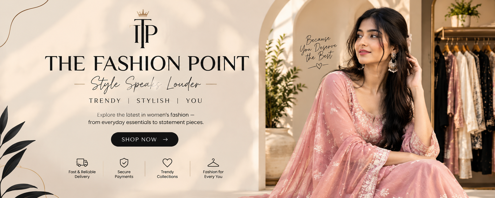 The Fashion Point Boutique Banner